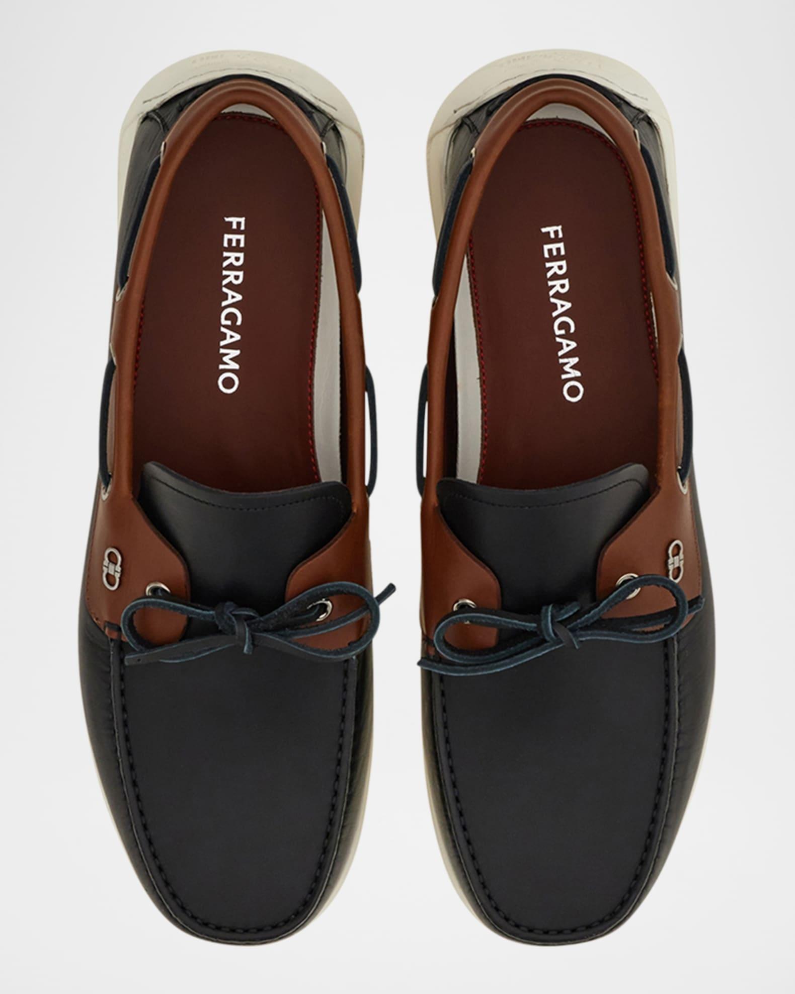 Men's Chambeliboat Leather Loafers Product Image