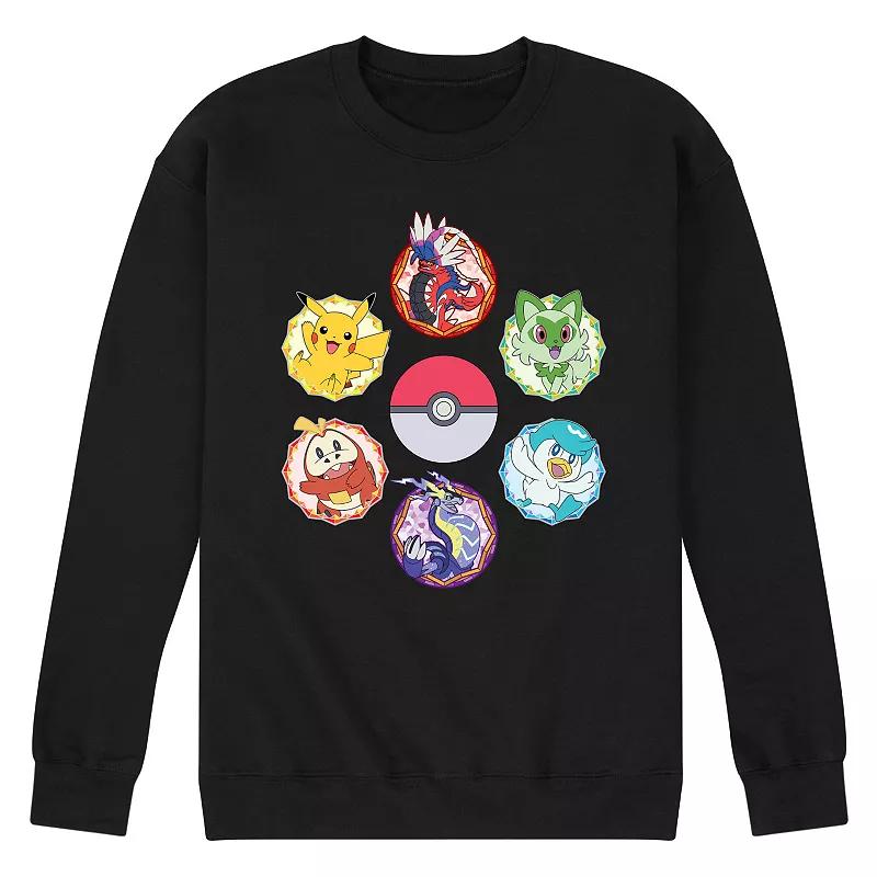 Men's Pokemon Sparkle Badges Fleece,  Product Image