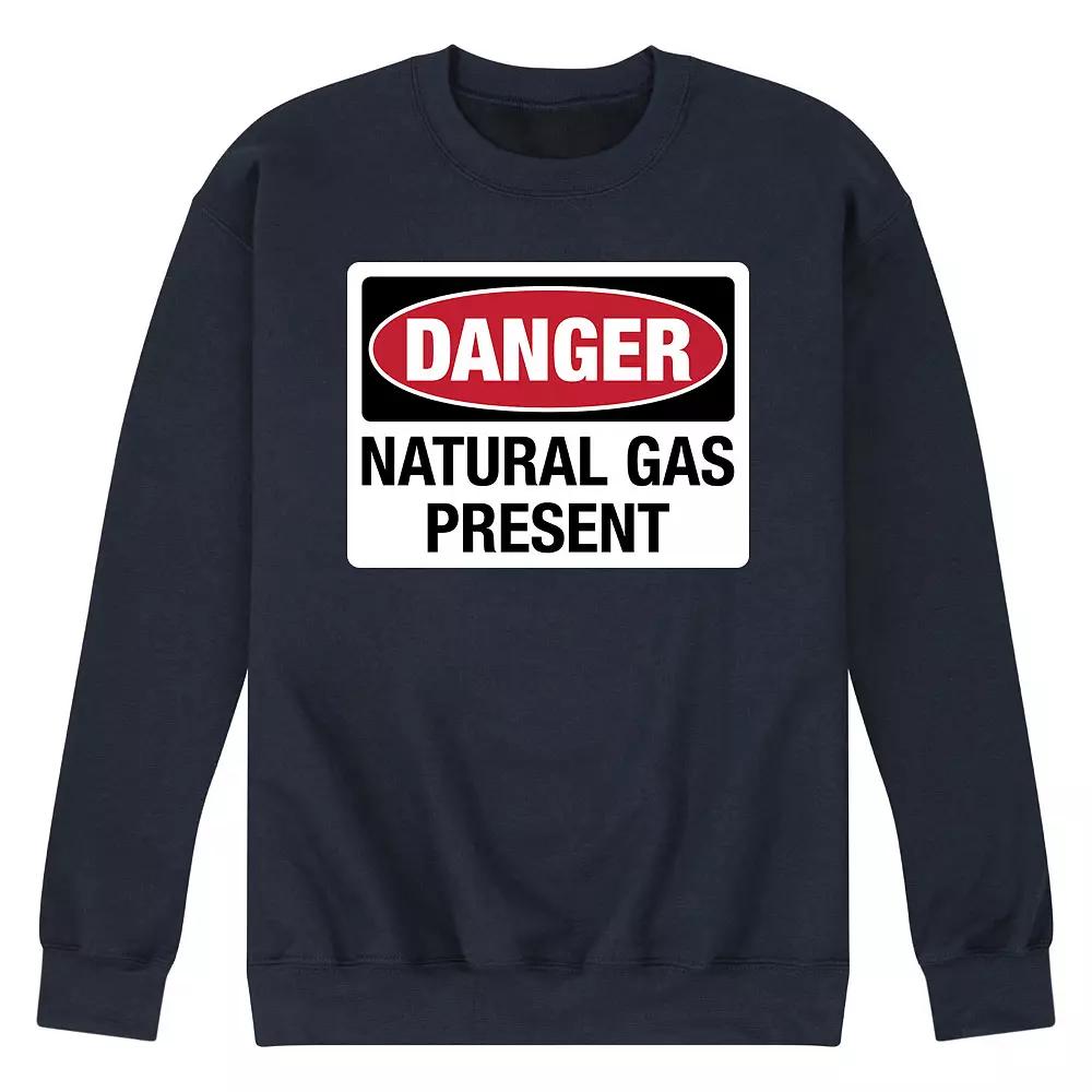 Men's Danger Natural Gas Sweatshirt,  Product Image