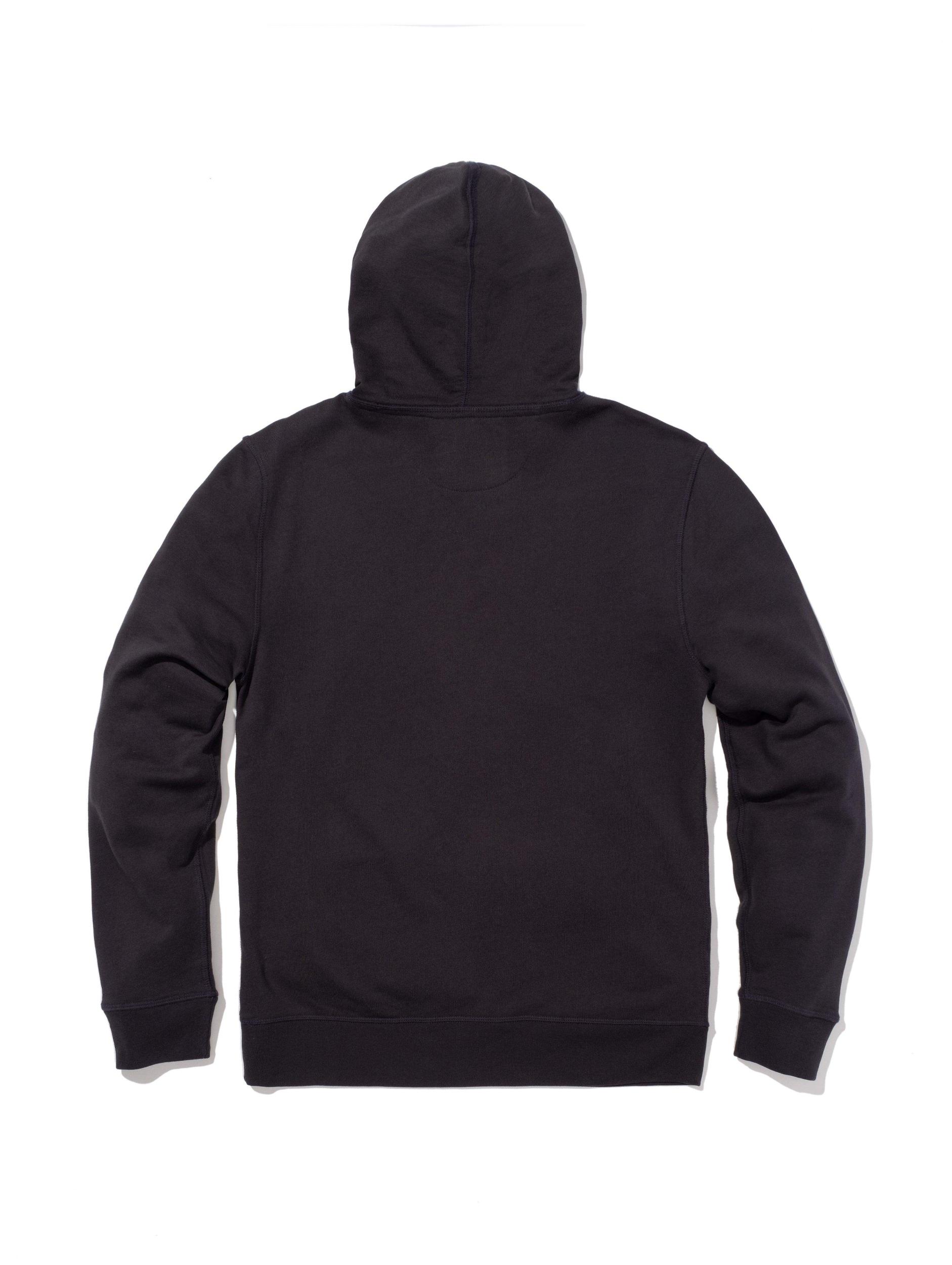 Spring Lake Popover Hoodie - Washed Black Male Product Image