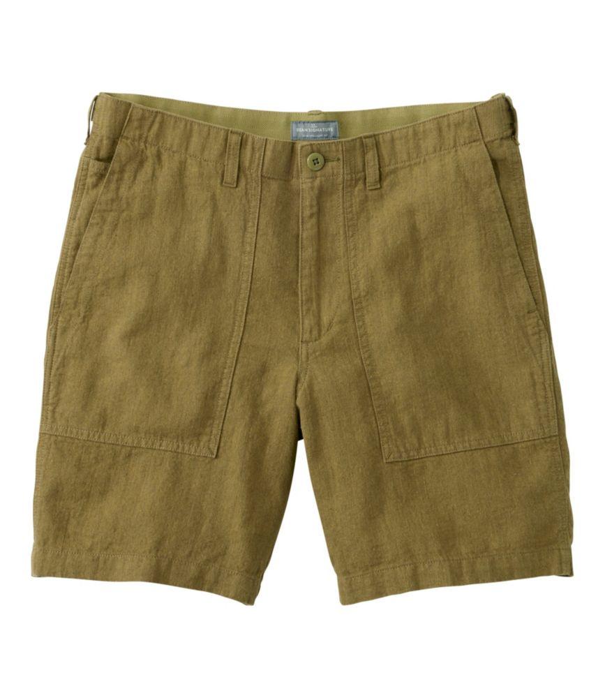 Men's Signature Herringbone Shorts, 8" Product Image