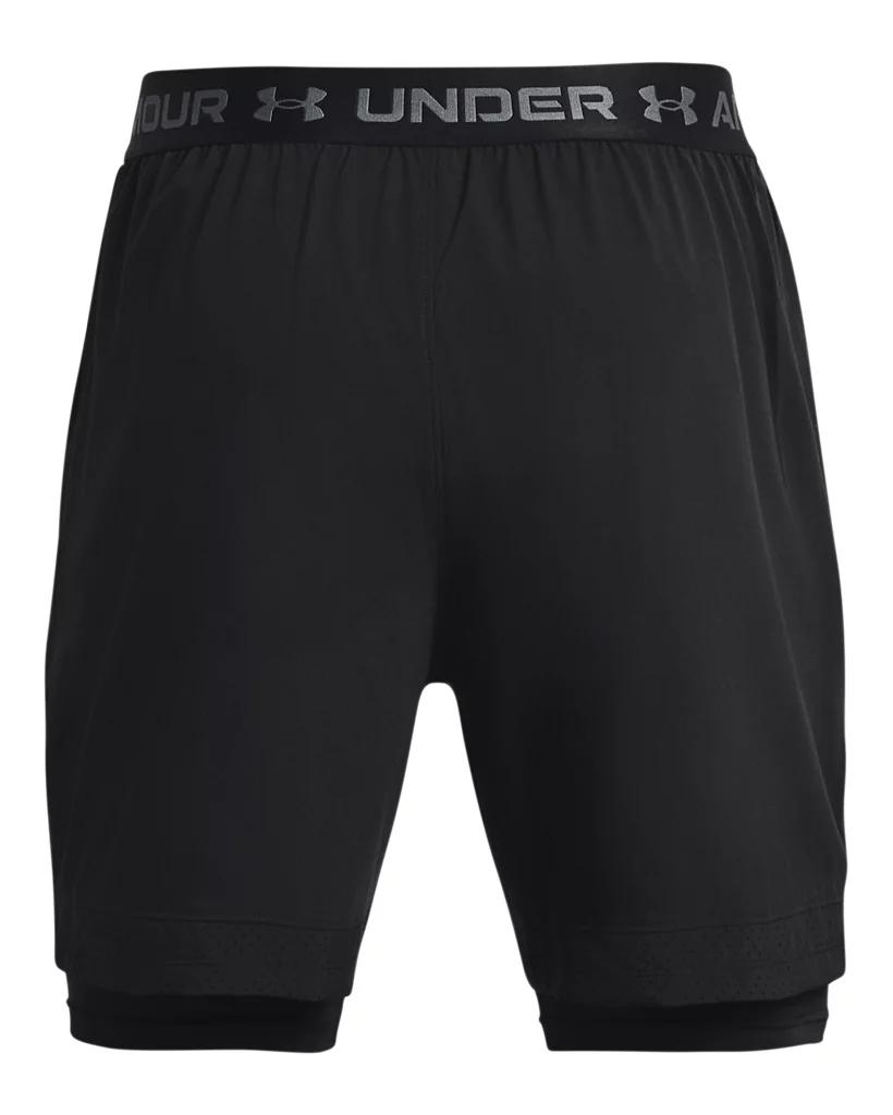 Under Armour Mens Under Armour Vanish Woven Shorts With Heat Gear - Mens Black/Black/Pitch Grey Product Image