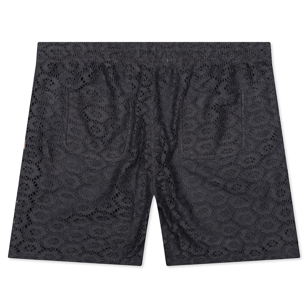Crochet Short - Black Male Product Image