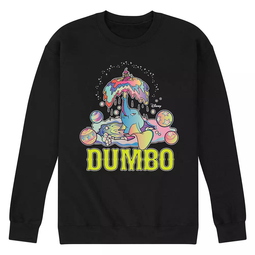 Disney's Dumbo Men's Psychedelic Fleece Sweatshirt,  Product Image