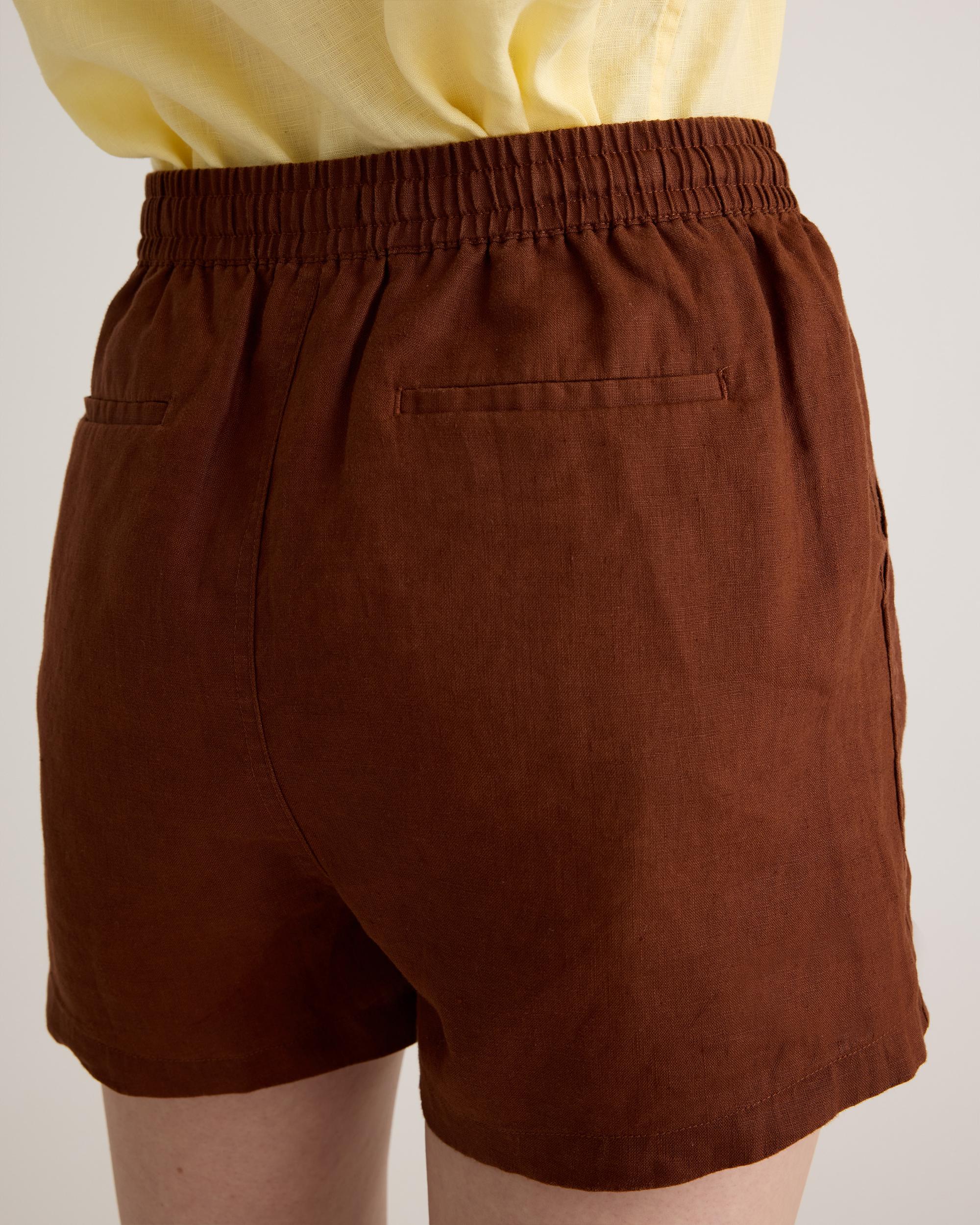 Quince | Women's 100% European Linen Shorts Size XL Product Image