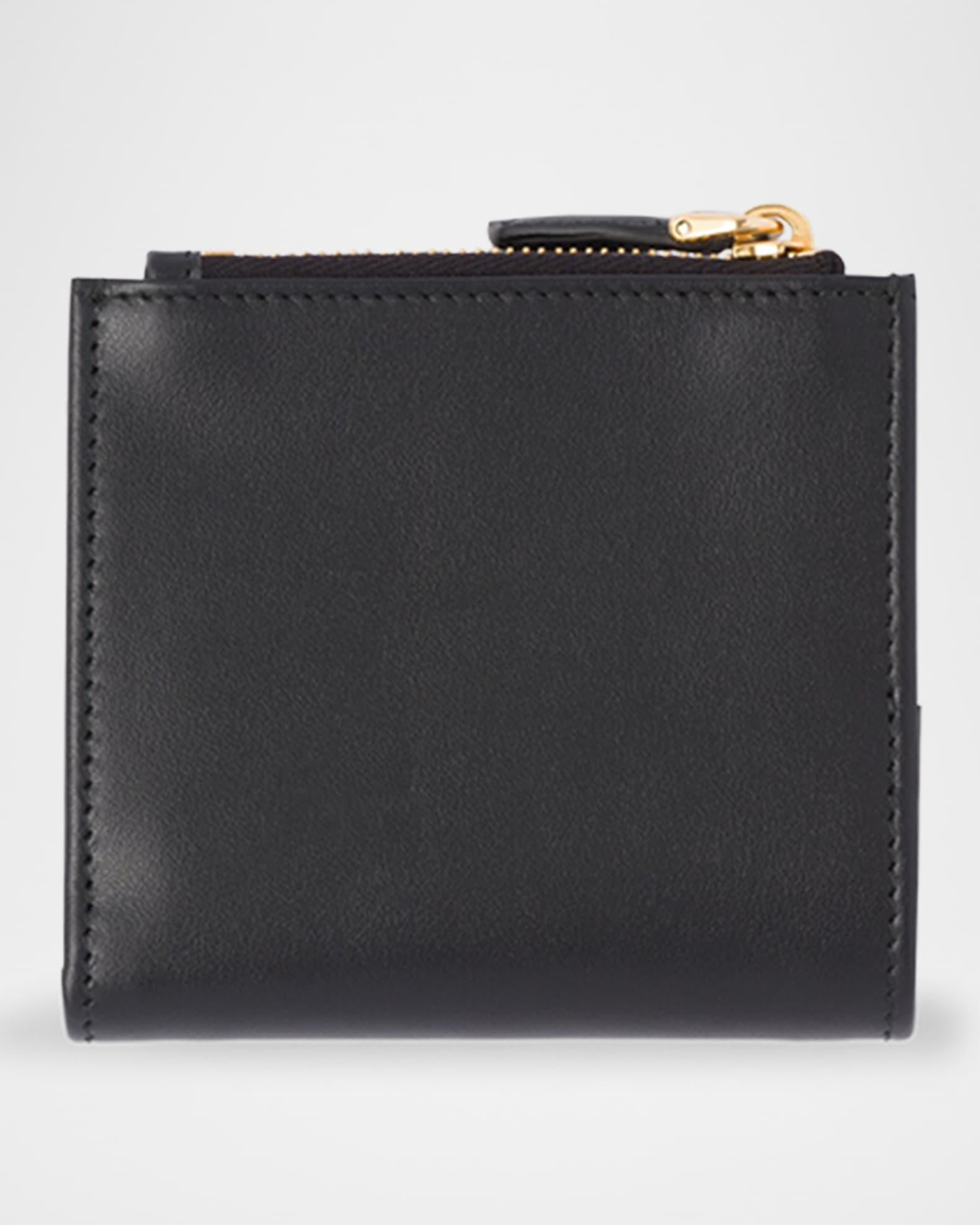 Womens Cassandre Slim Key Case in Grain De Poudre Embossed Leather Product Image