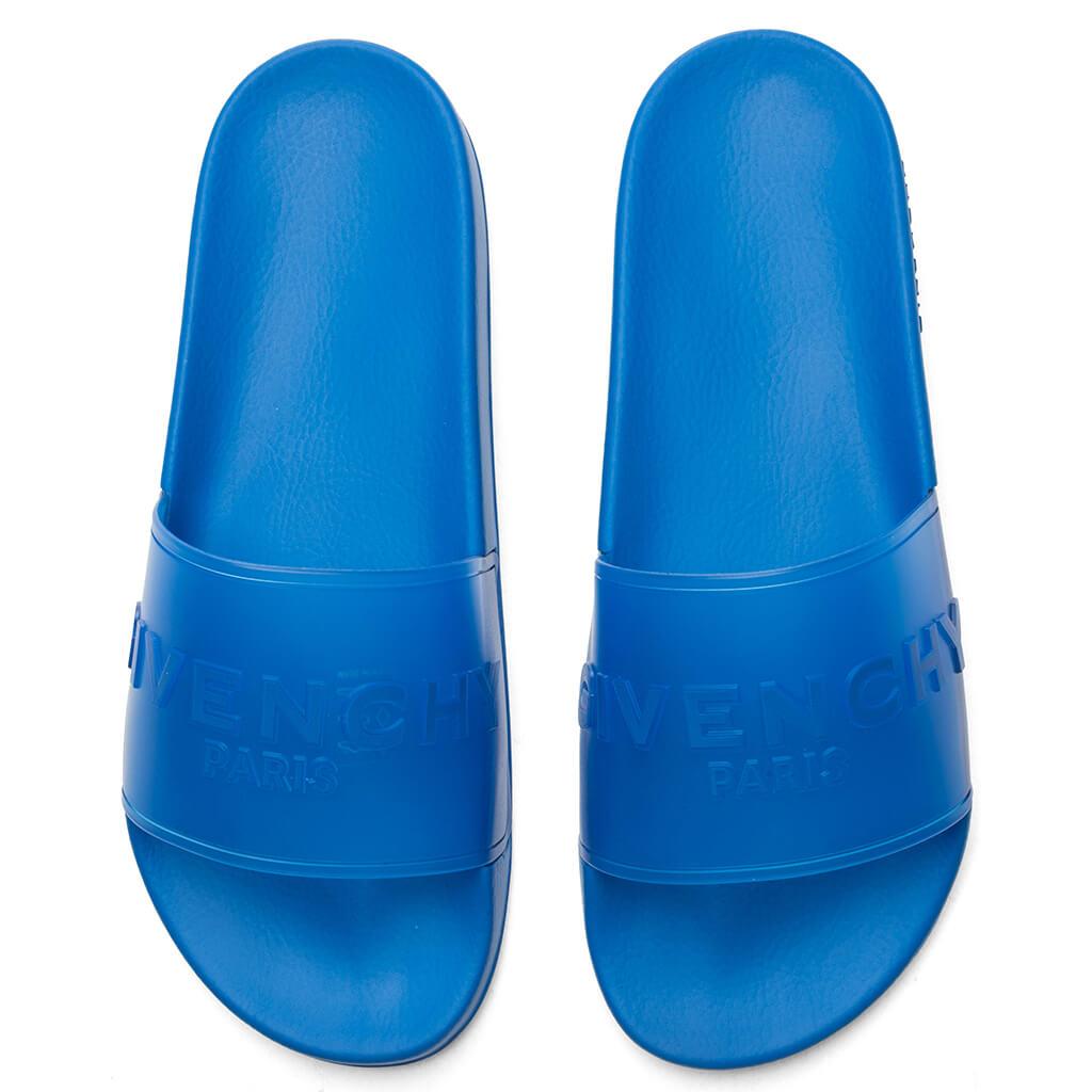 Slide Flat Sandals - Bright Blue Male Product Image