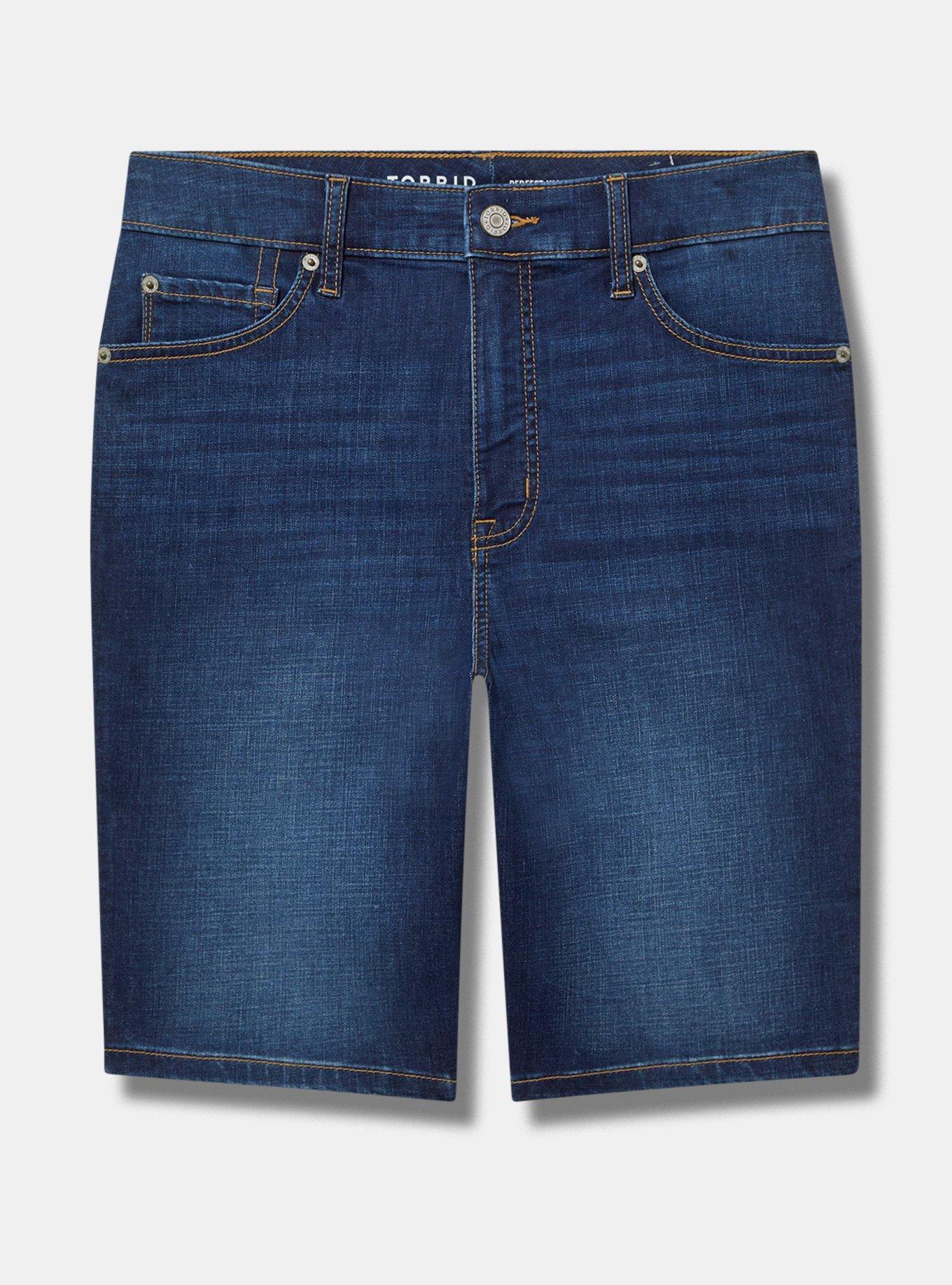 Perfect High-Rise Bermuda Jean Short Product Image