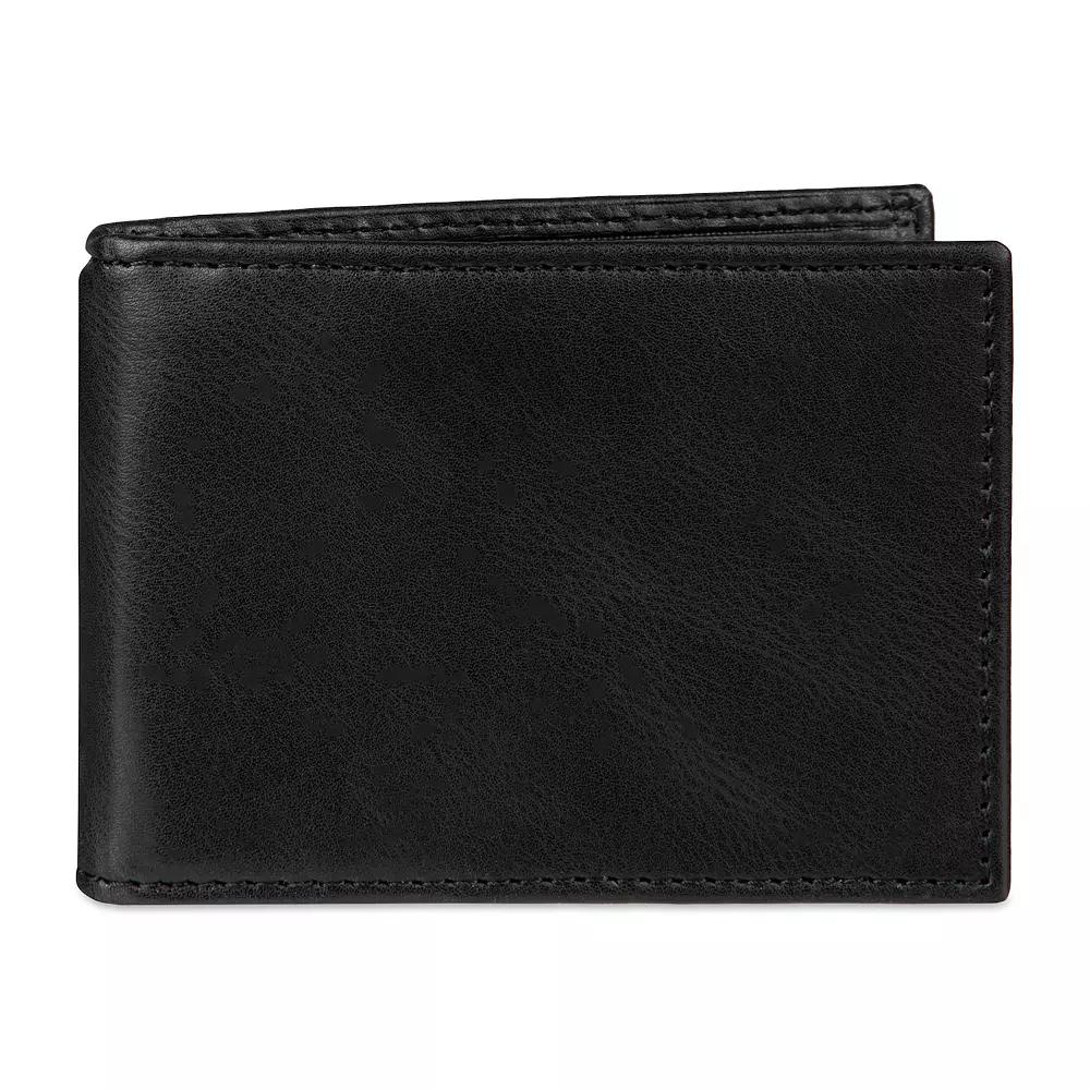Men's Sonoma Goods For Life® RFID Sleek Bifold Wallet with Flick Bar, Black Product Image