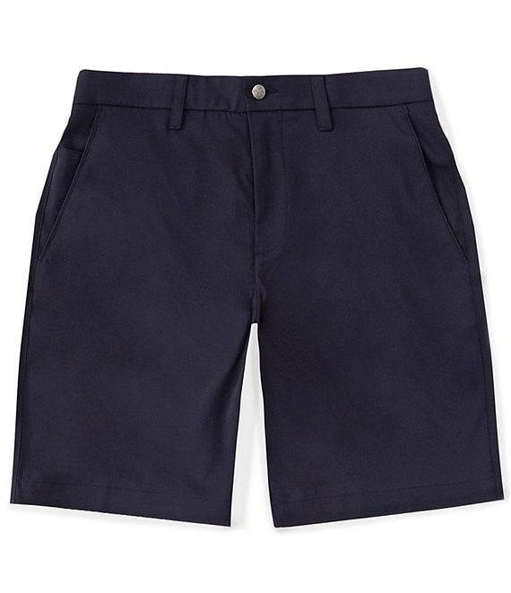 Callaway Classic Fit Flat Front Opti-Stretch Active Waistband Solid 9#double; Inseam Shorts Product Image