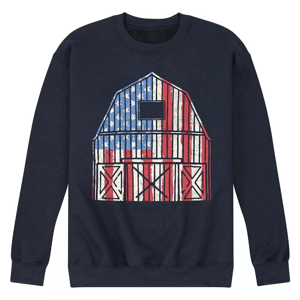 Men's USA Barn Fleece Sweatshirt,  Product Image