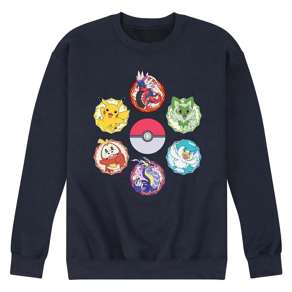 Men's Pokemon Sparkle Badges Fleece,  Product Image