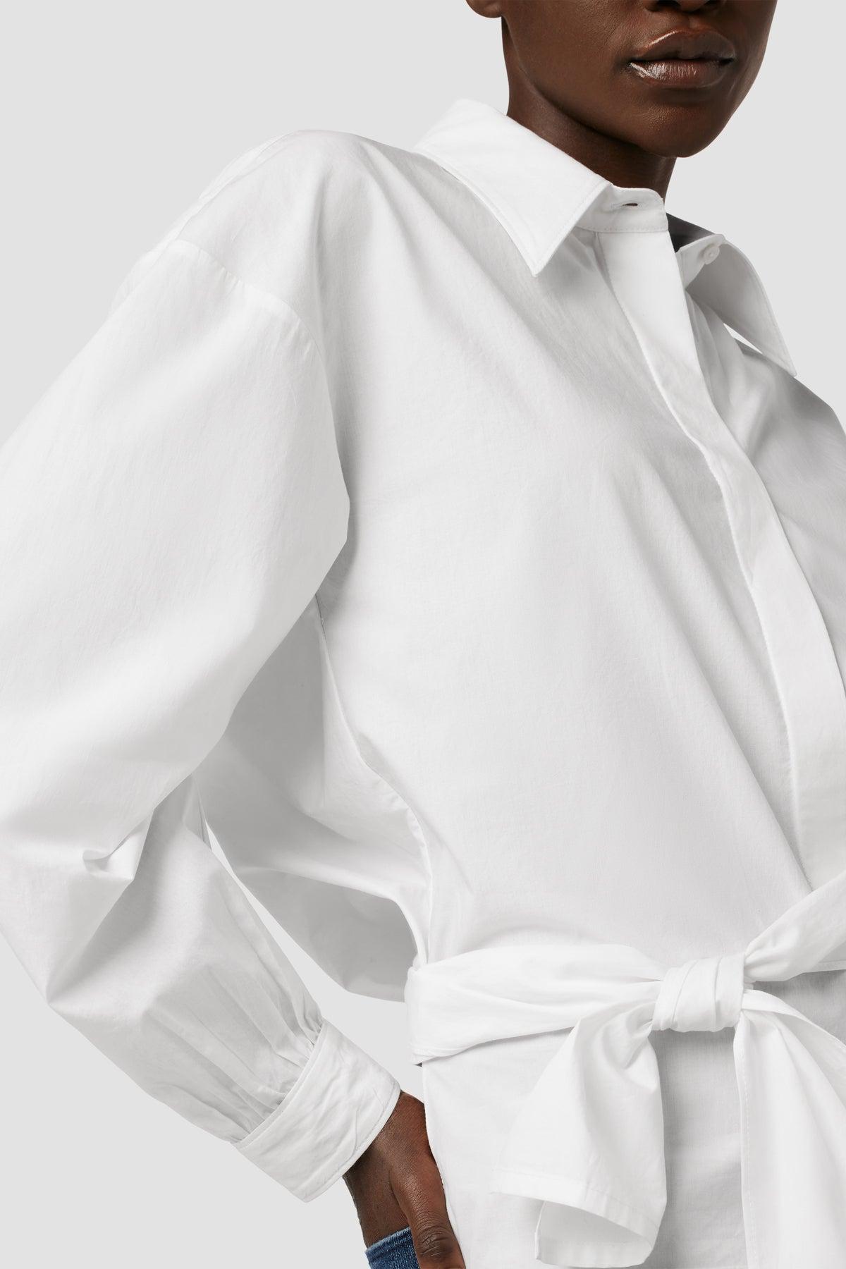 Wrap Poplin Top Female Product Image