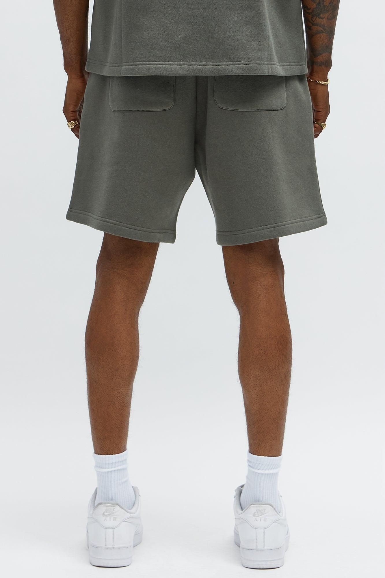 Tyson Relaxed Trust Issues Shorts - Dark Grey Male Product Image