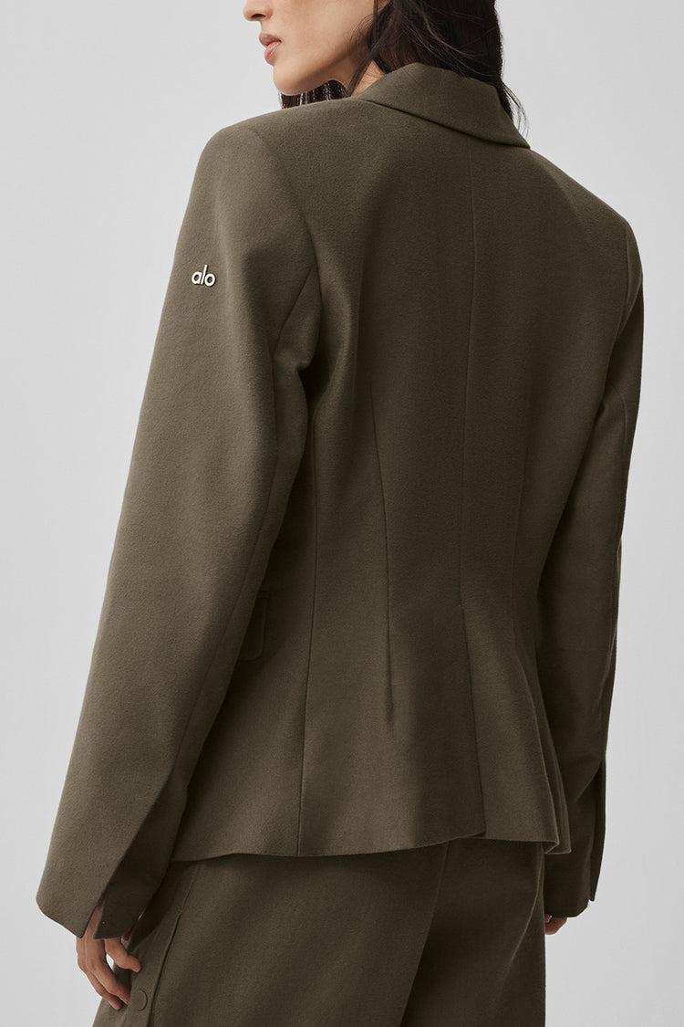 Cinch Blazer - Olive Tree Product Image
