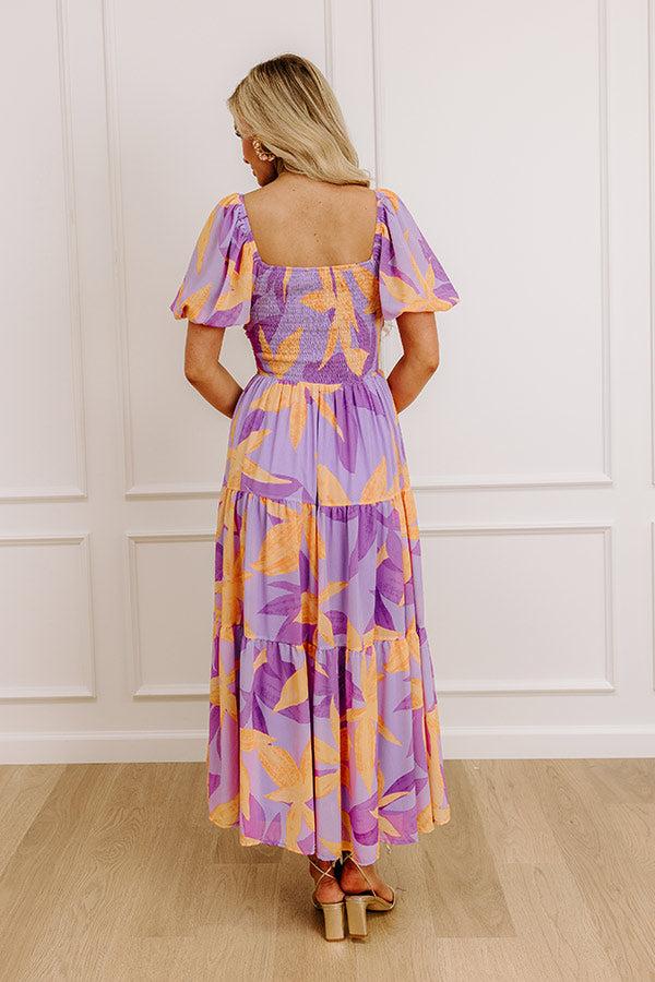 Wisteria Fields Midi Dress Product Image