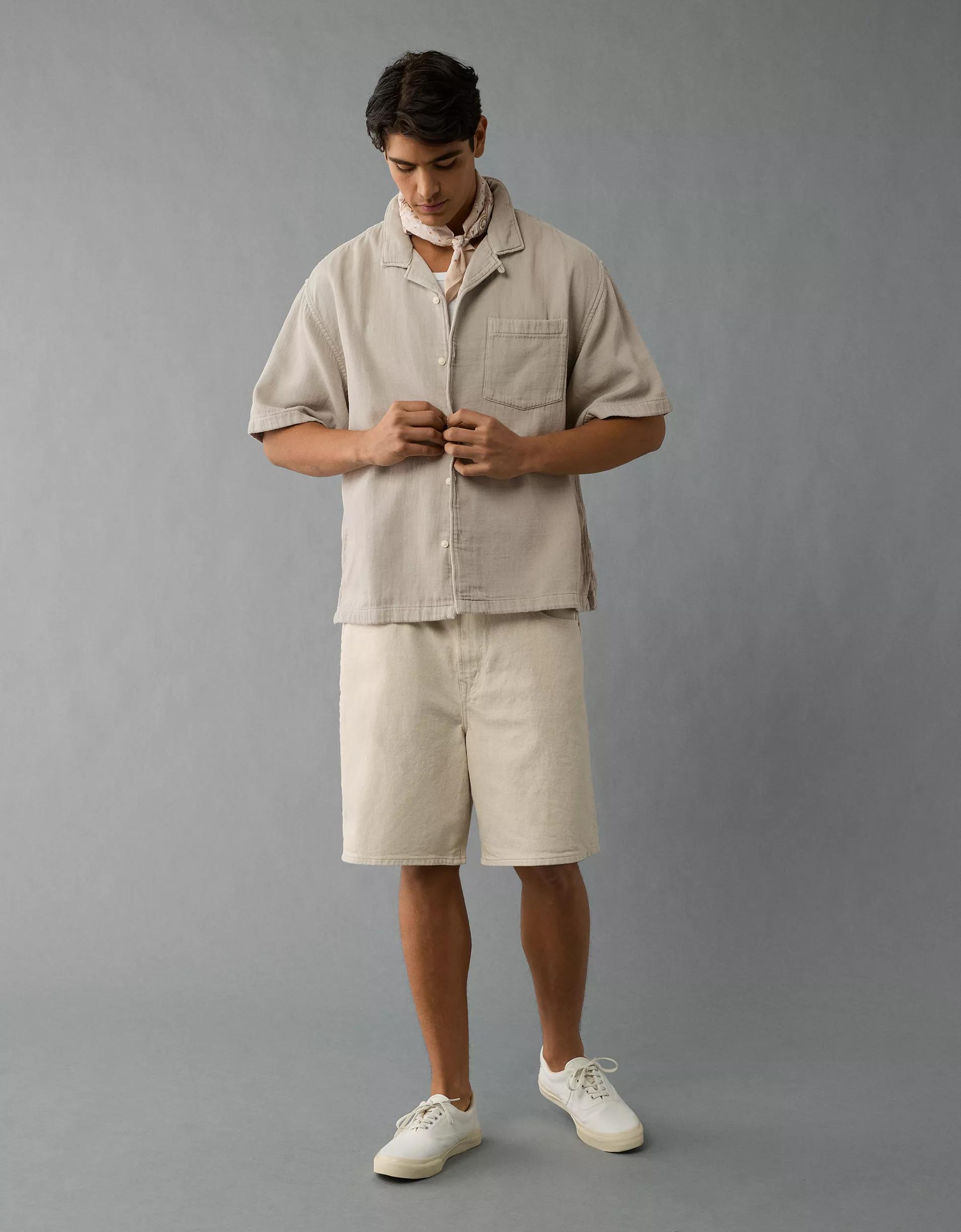 AE Poolside Button-Up Shirt Product Image