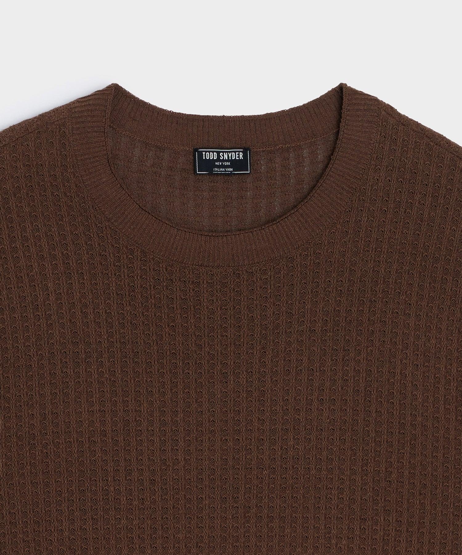 Linen Waffle Tee Product Image