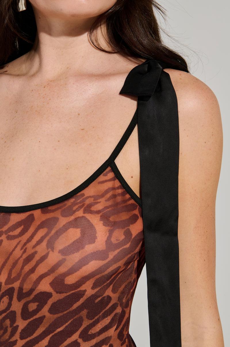 ALL ABOUT ME MESH MAXI DRESS Product Image