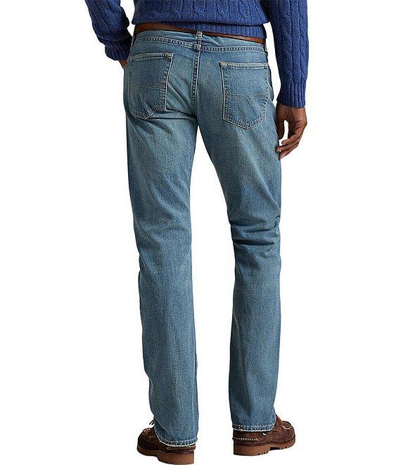 Polo Ralph Lauren Robinson Varick Slim Straight Indigo-Dyed Jeans Product Image