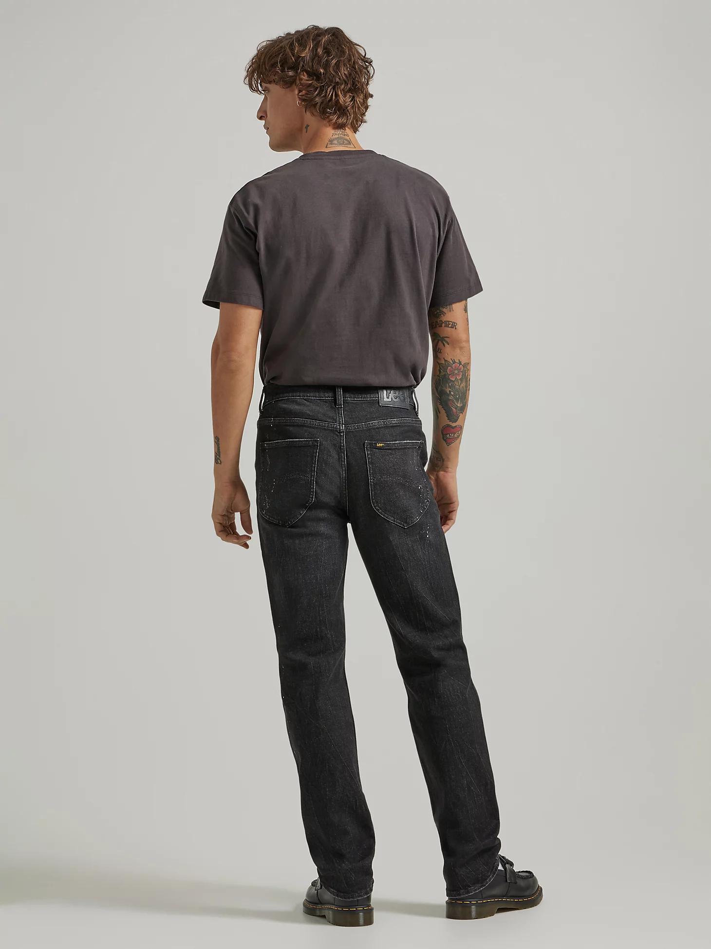 Men's Regular Straight Distressed Jean | Men's Jeans | Lee® Product Image