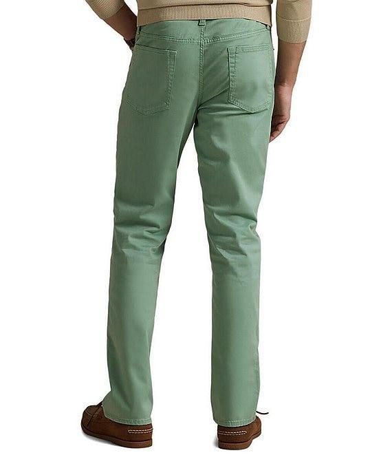 Polo Ralph Lauren Varick Slim Straight Stretch Sateen Pants Product Image