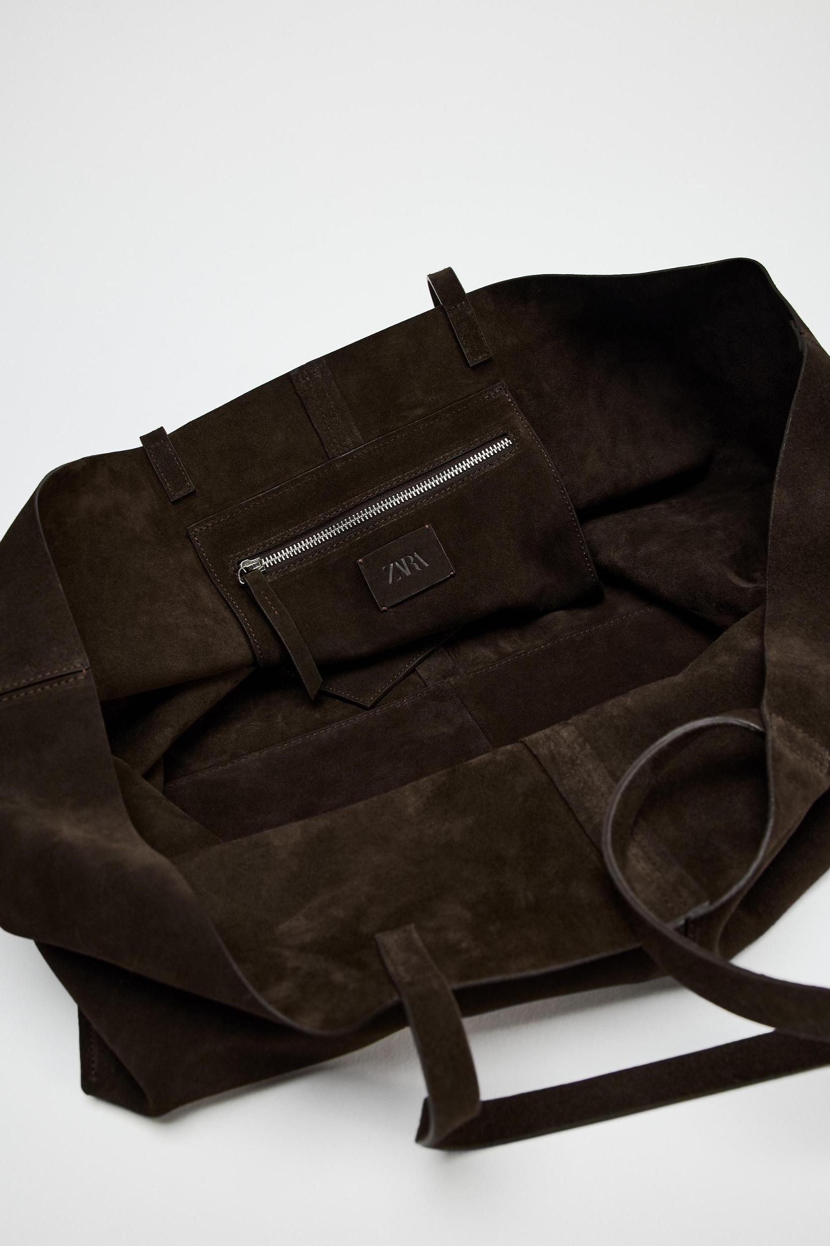 SUEDE MAXI TOTE Product Image