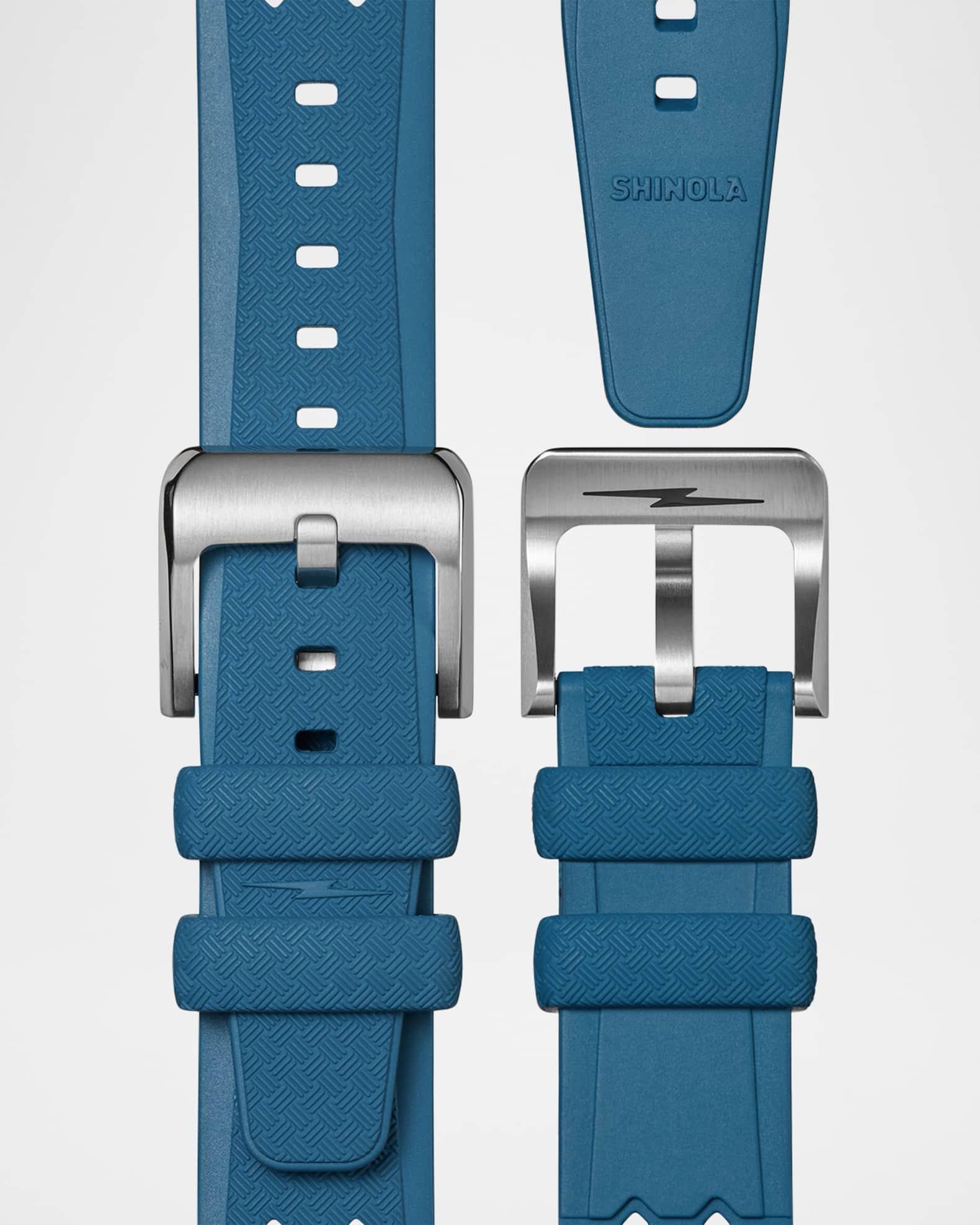 Mens Duck Rubber-Strap Analog Watch, 40mm Product Image