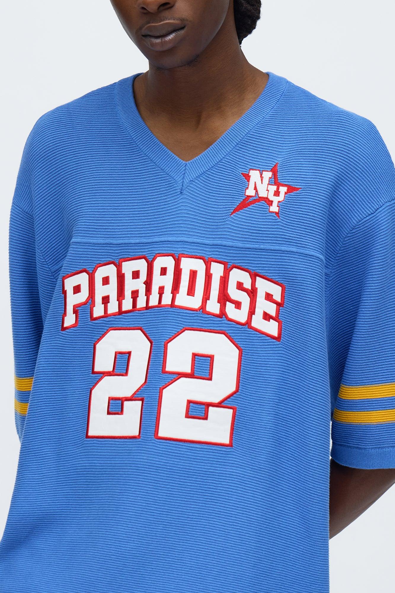 Relaxed Knit Paradise Jersey - Blue Product Image
