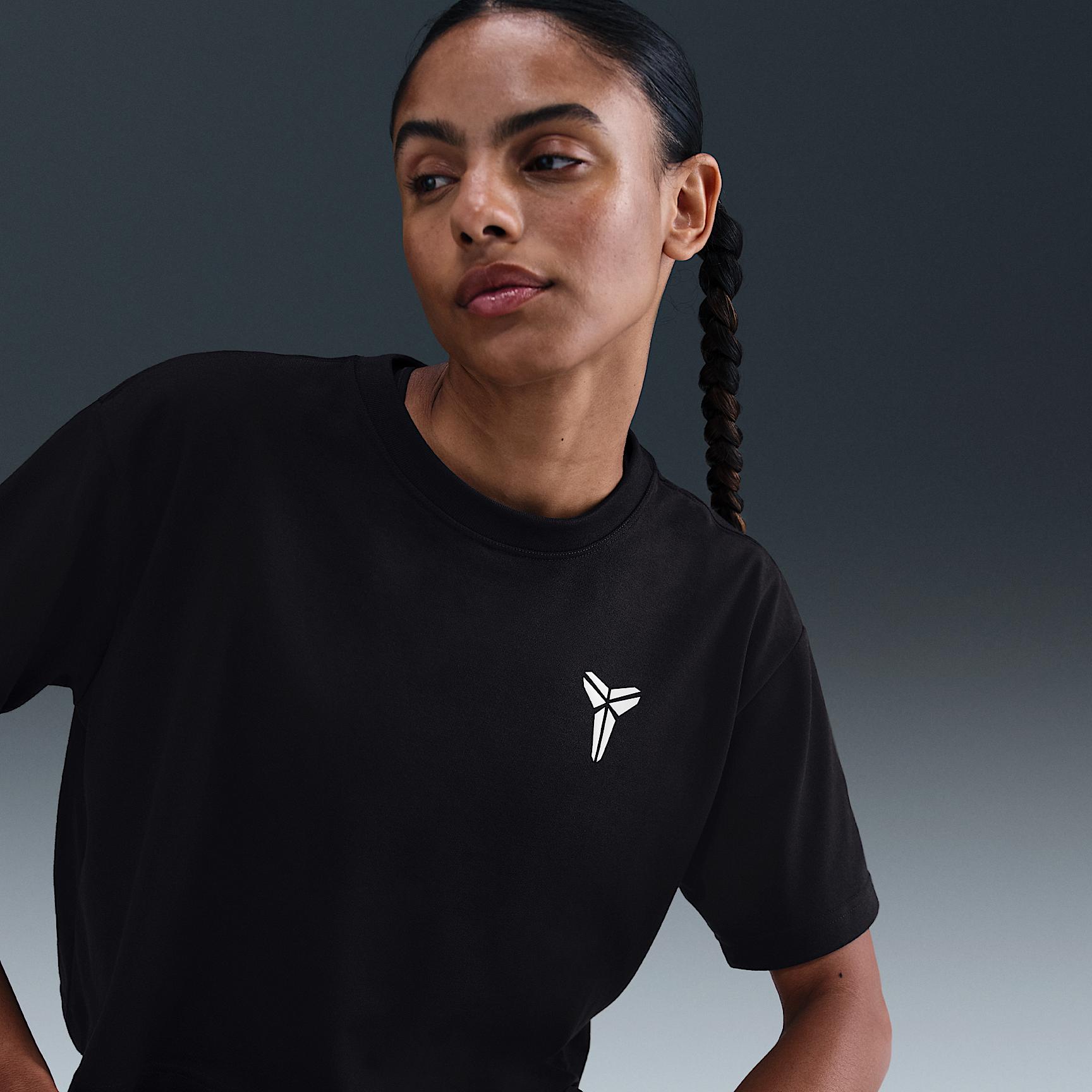 Nike Womens Kobe Dri-FIT Cropped Basketball T-Shirt | IM0367-010 Product Image