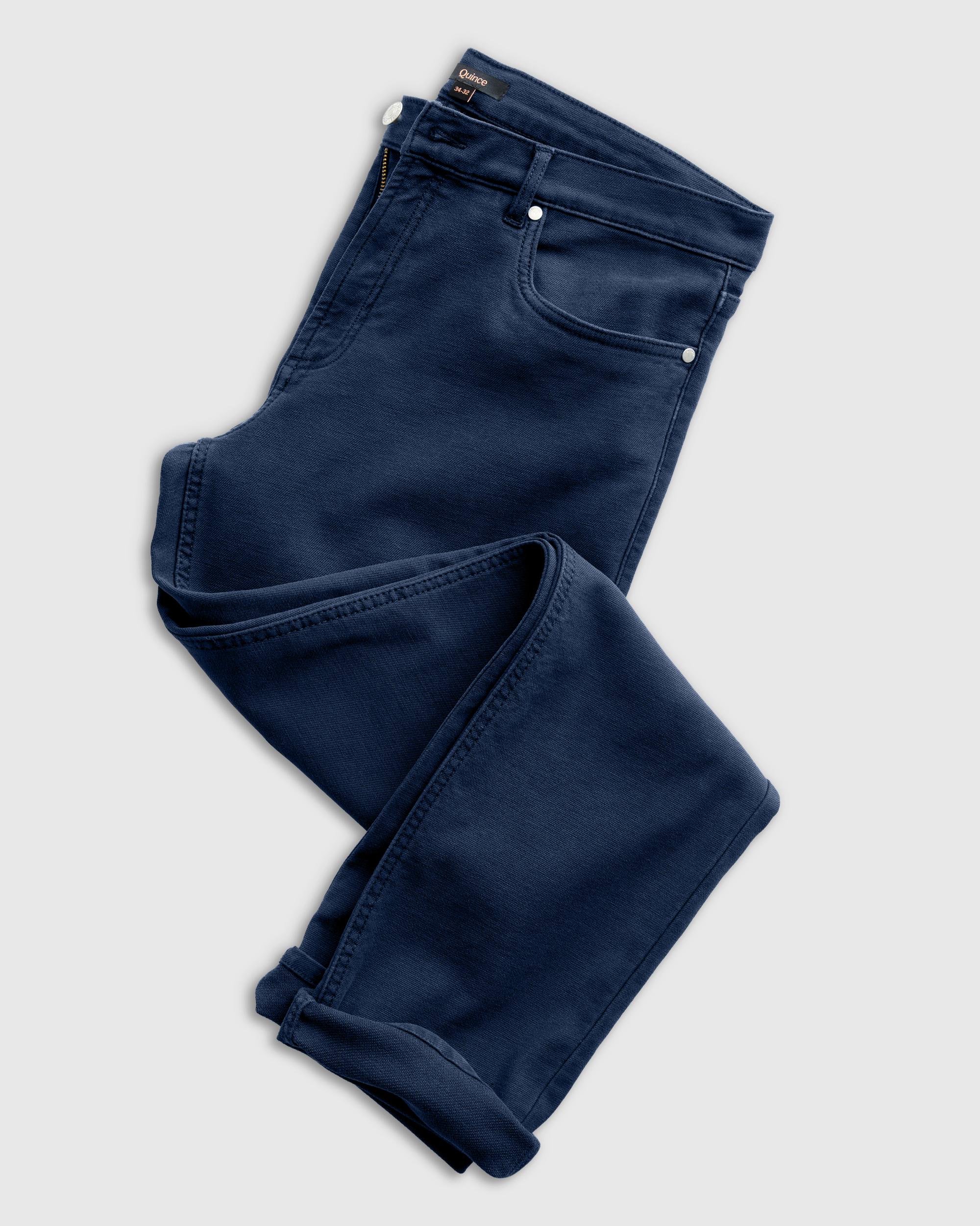 Quince | Men's French Terry 5-Pocket Pants Organic Cotton Product Image