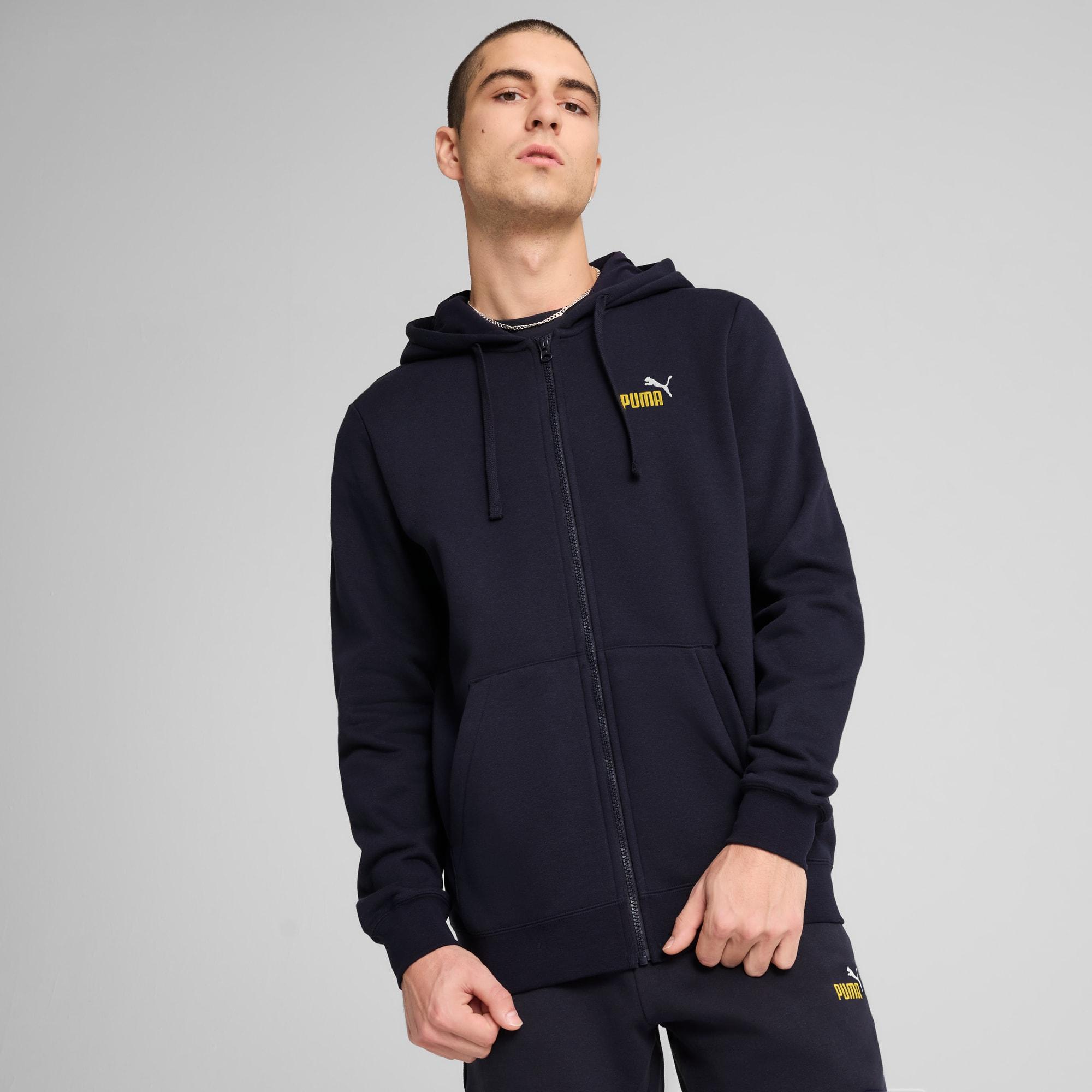 Essentials Small No. 1 Logo Men's Full-Zip Hoodie Product Image