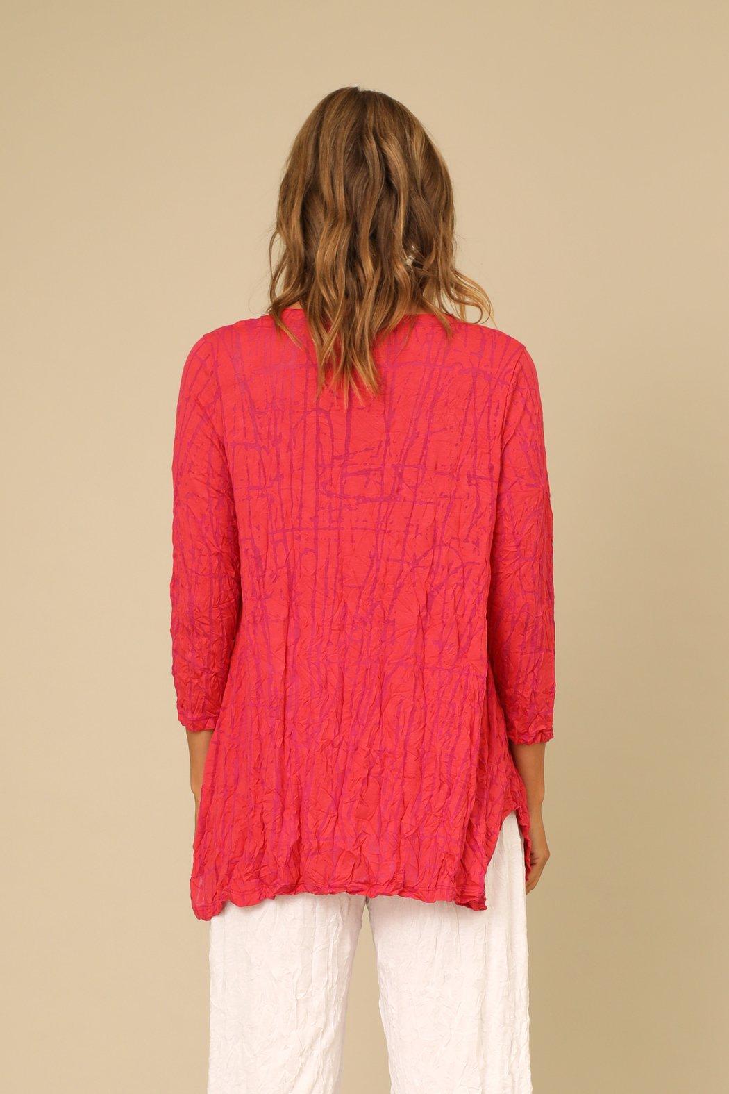 Peony Crinkle Top Product Image