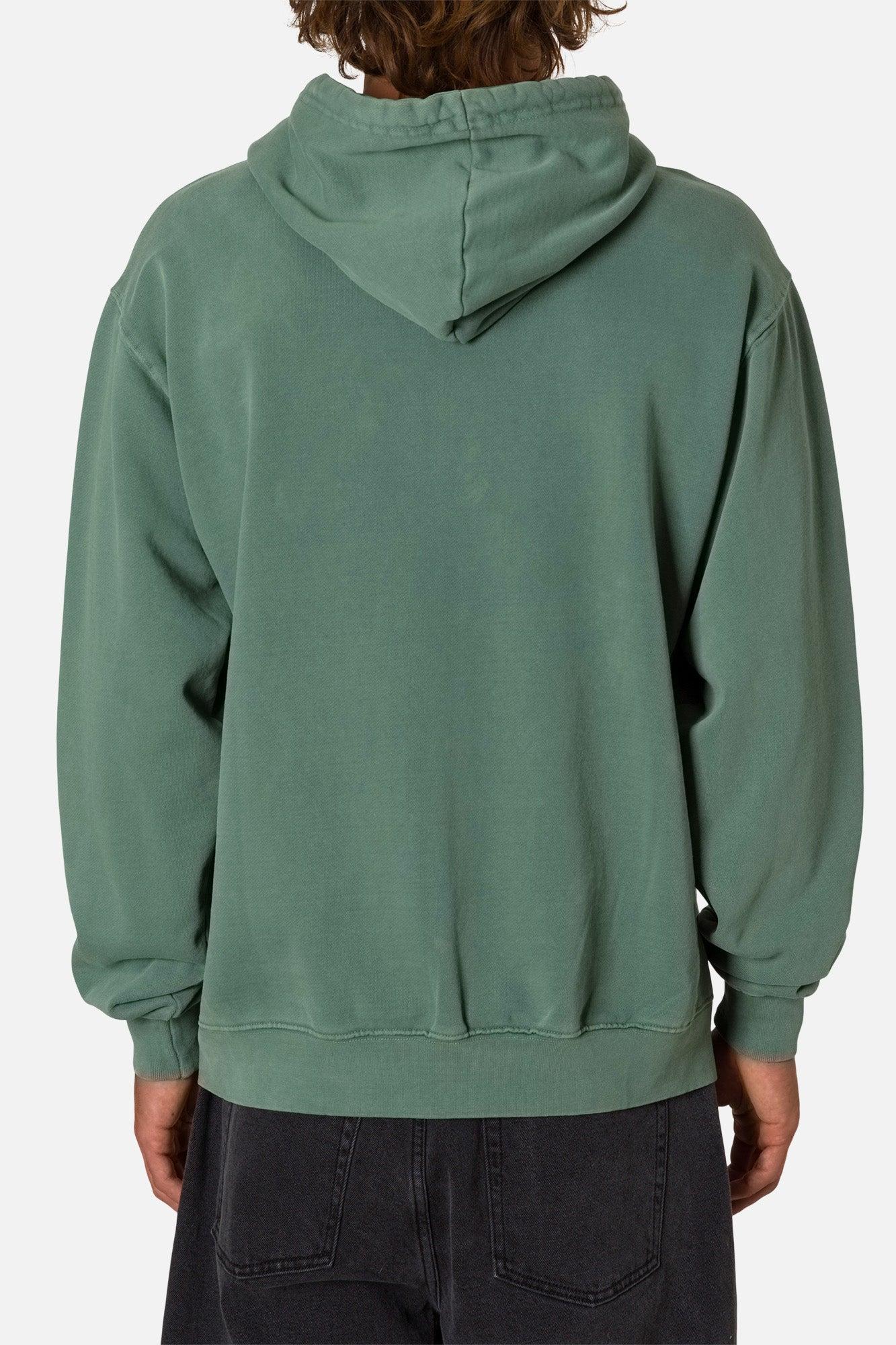 EMBROIDERED FULL ZIP HOODIE Product Image