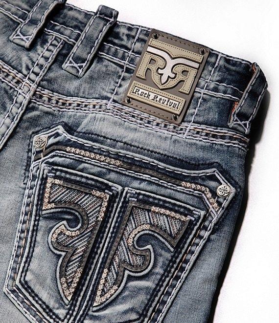 Rock Revival Dustin Alternate Straight Leg Jeans Product Image