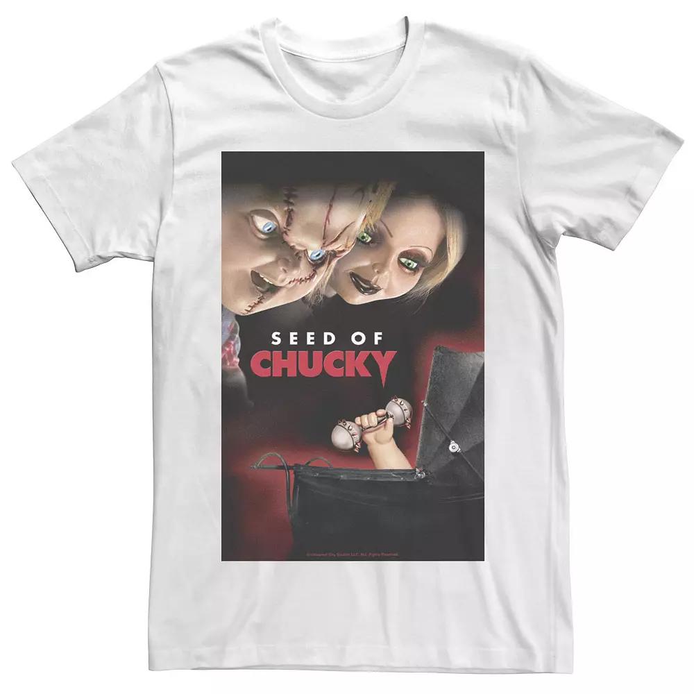 Men's Chucky The Seed of Chucky Group Shot Poster Tee,  Product Image