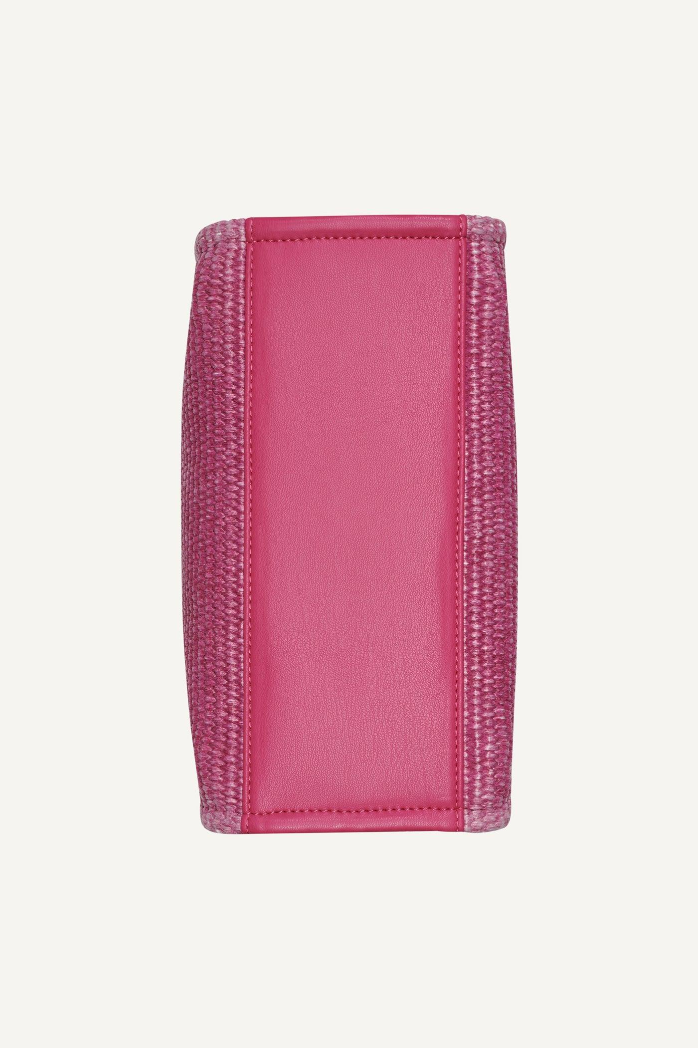 HADLEE SMALL STRAW LOGO TOTE Product Image