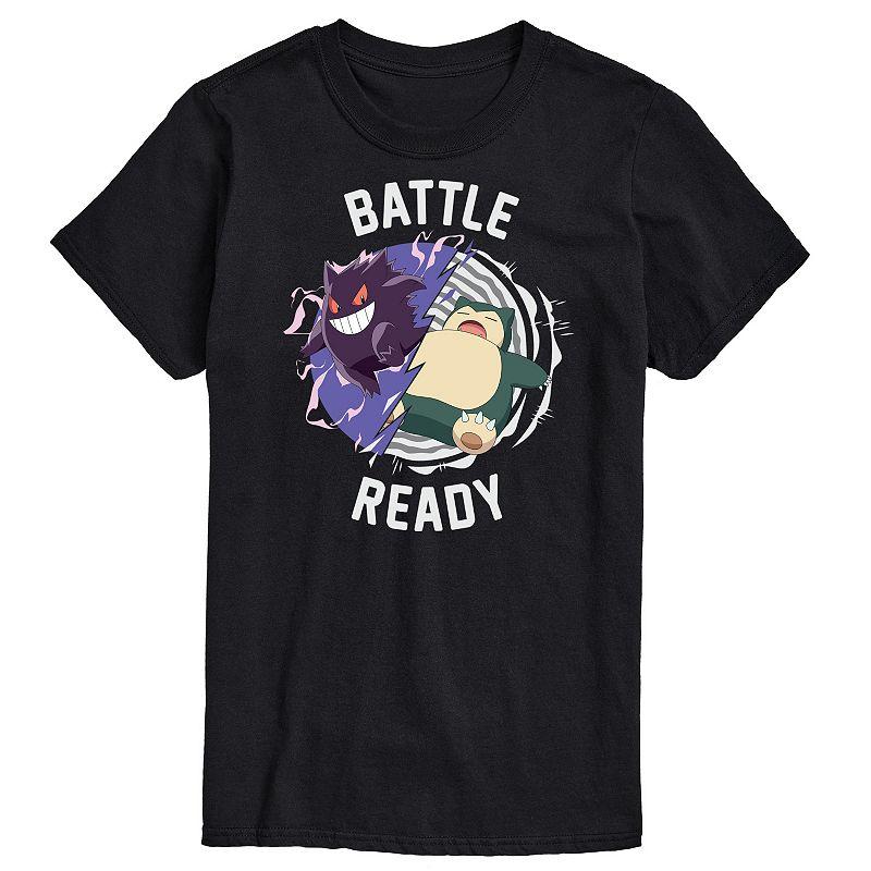 Big & Tall Pokemon Snorlax "Battle Ready" Graphic Tee, Men's,  Product Image