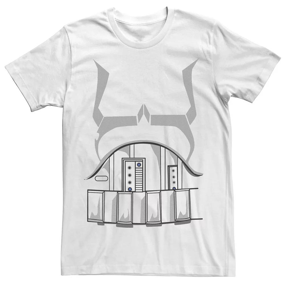 Men's Star Wars Trooper Uniform Costume Tee, Size: 3XL, White Product Image