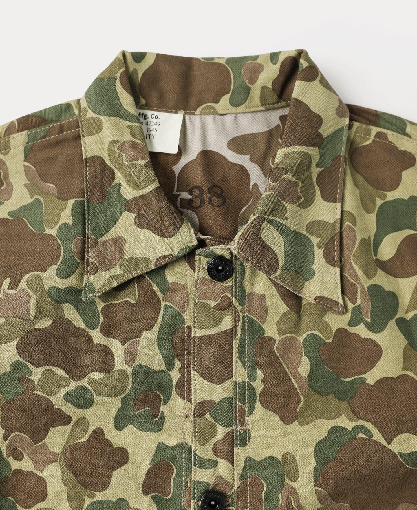 WWII USMC Type P-44 HBT Duck Hunter Camo Jacket Product Image