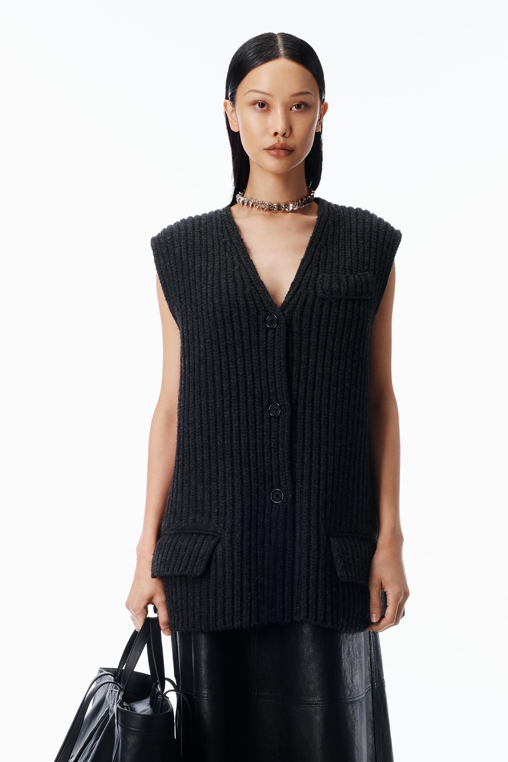 Sweater Vest In Wool  Product Image