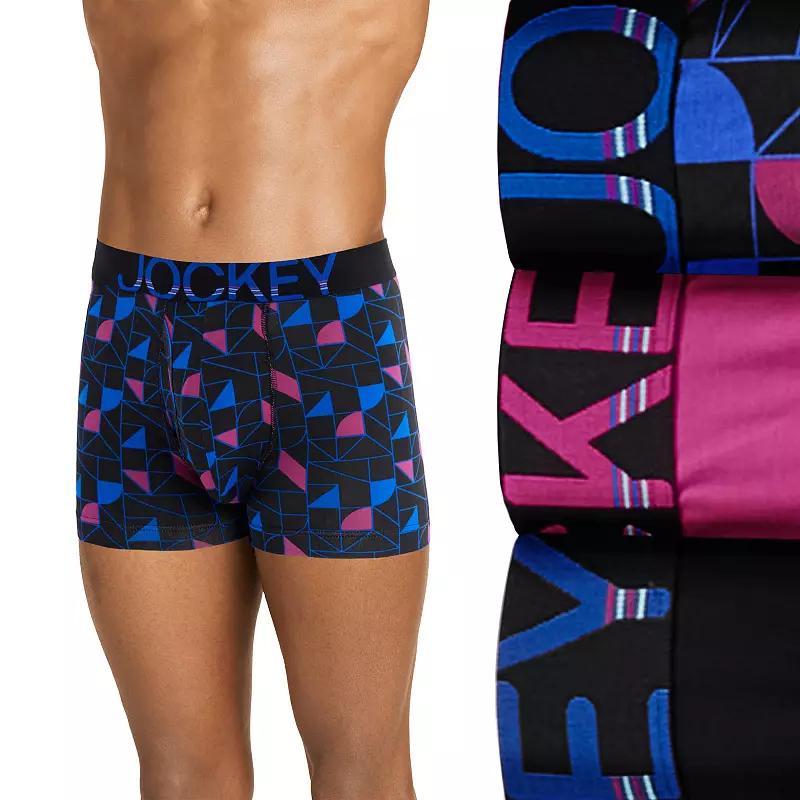 Men's Jockey® 3-Pack ActiveStretch™ 4" Boxer Brief,  Product Image