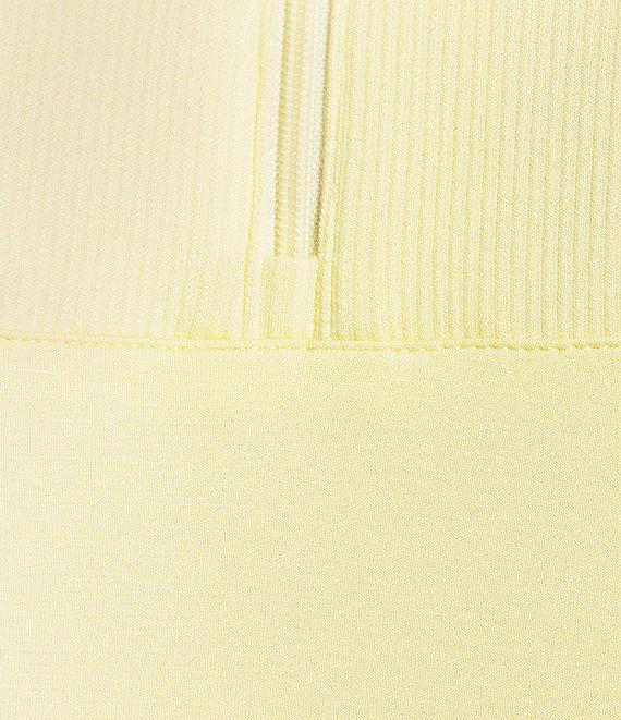 Kinesis Quarter-Zip Mock Neck 3/4 Sleeve Coordinating Pullover Product Image