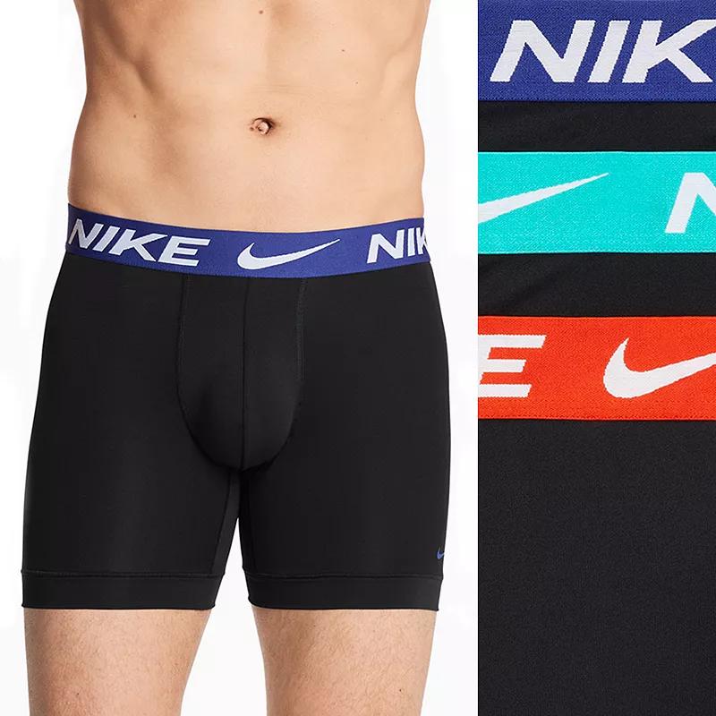 Nike Men's Essential Micro Dri-FIT Boxer Briefs (3-Pack) Product Image