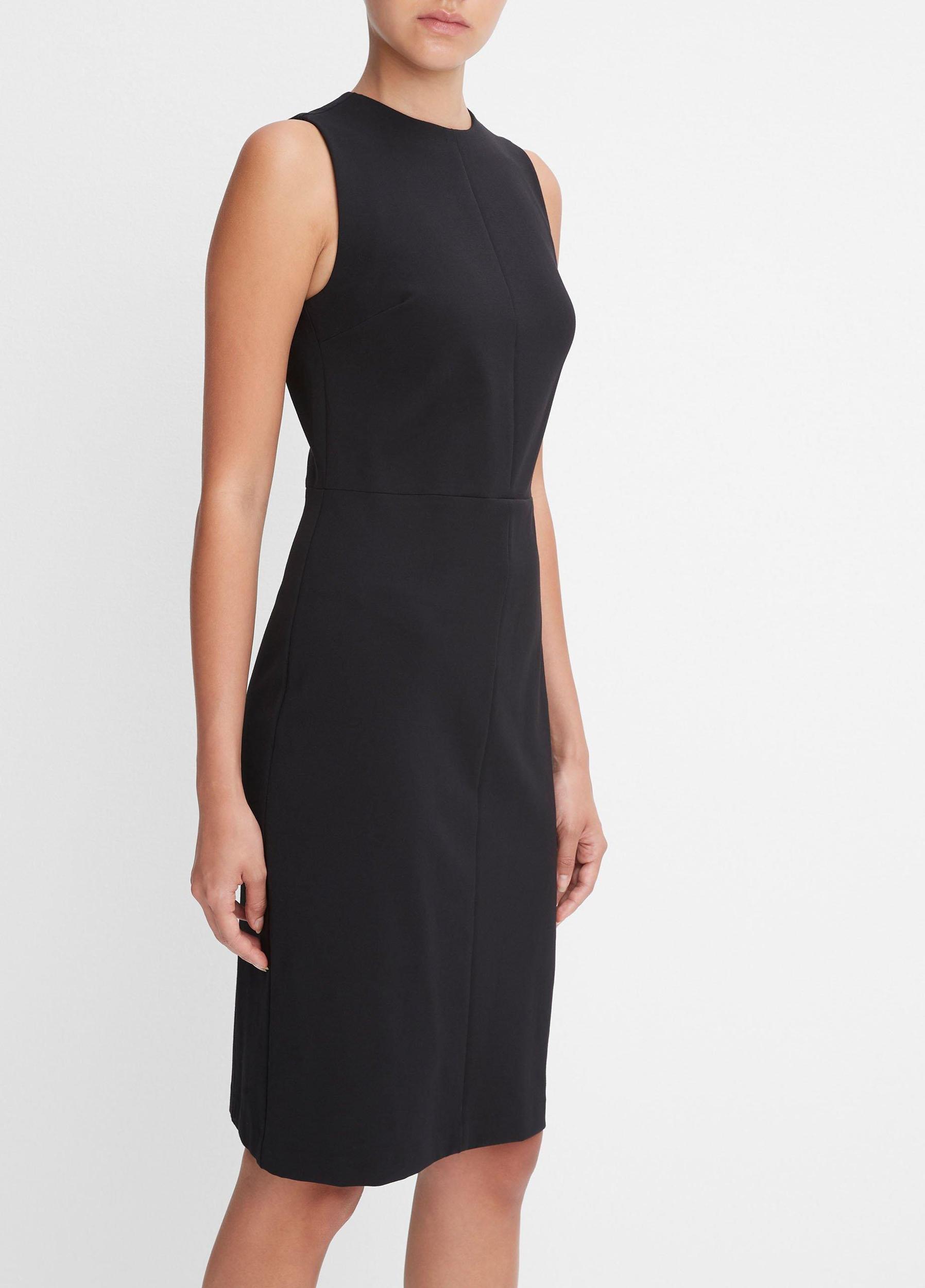 Seamed-Front Sheath Dress Product Image