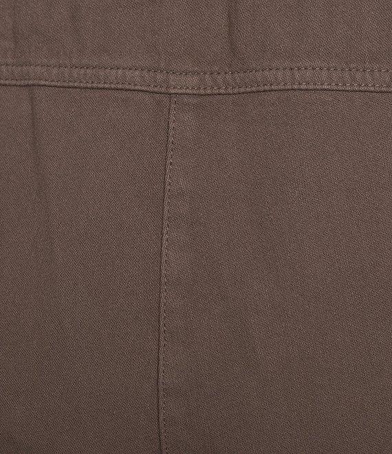 Eileen Fisher Petite Size Organic Cotton Mid Rise Ankle Barrel Pants Product Image