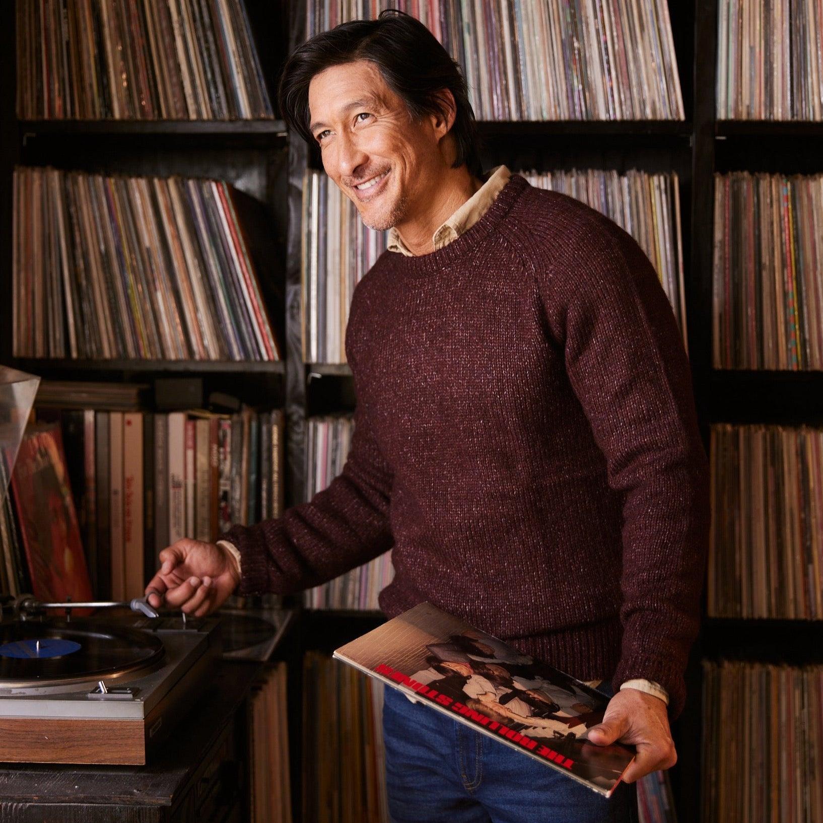 Collegiate Sweater Crew - French Roast Product Image