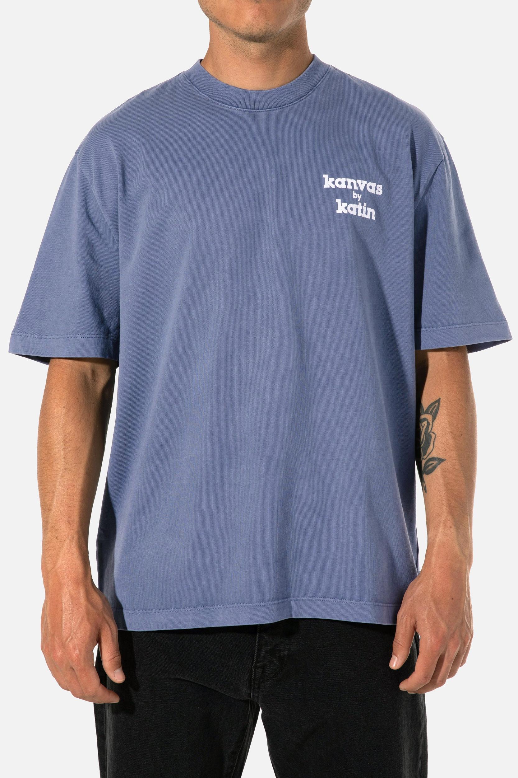 K-MAN BOX FIT TEE - BLACK WASH PIGMENT DYE / M Product Image