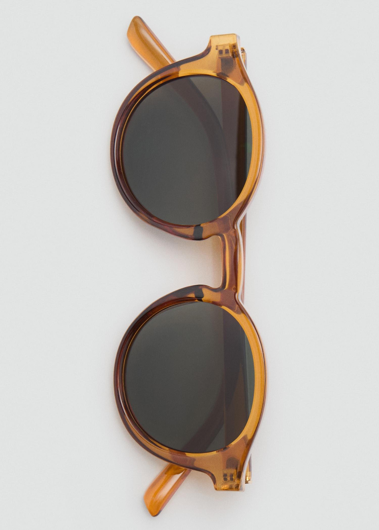 Round-framed sunglasses - Men | MANGO USA Product Image