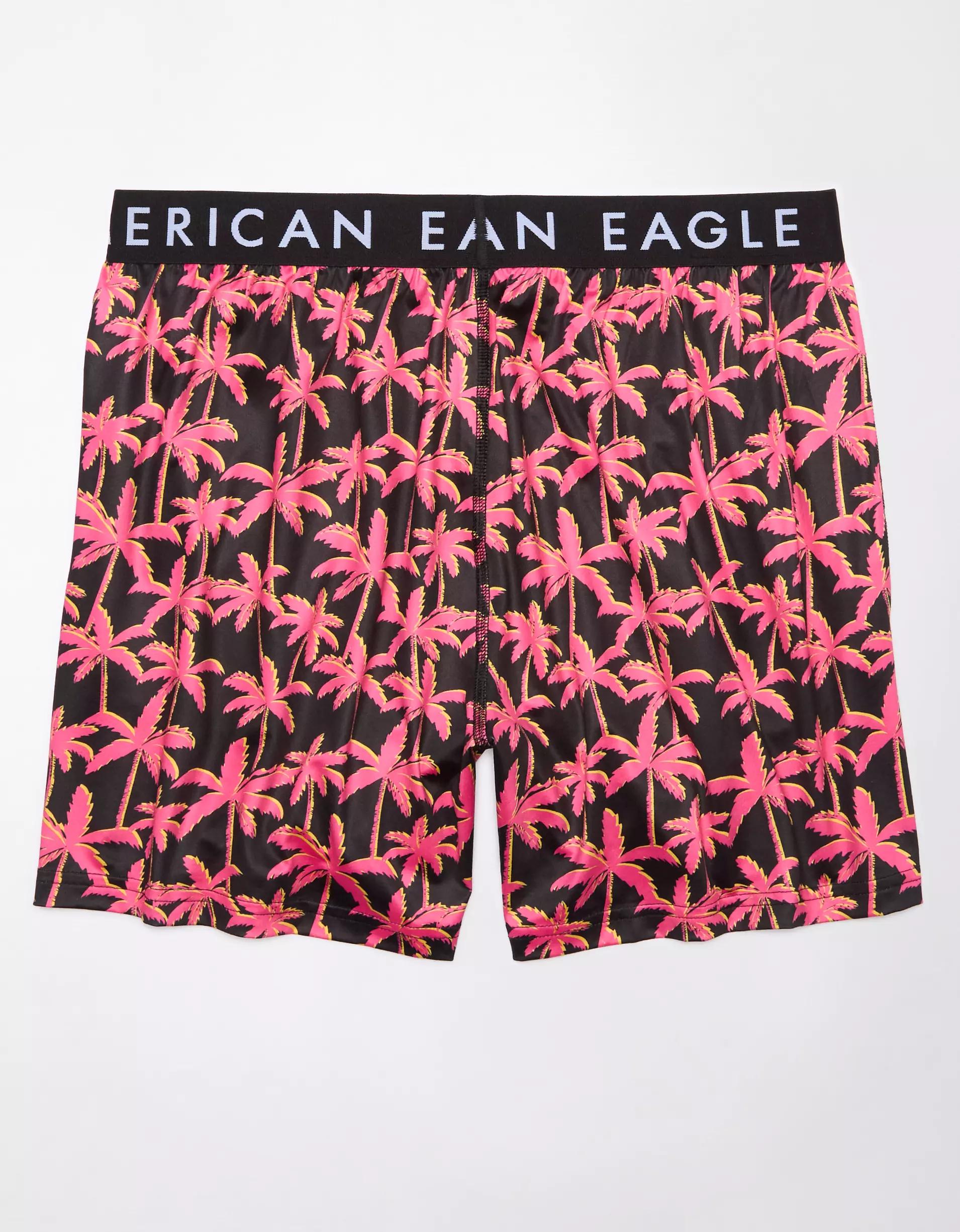 AEO Palm Trees Ultra Soft Pocket Boxer Short Product Image